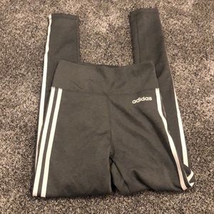 Grey Women’s Adidas Leggings Size XS